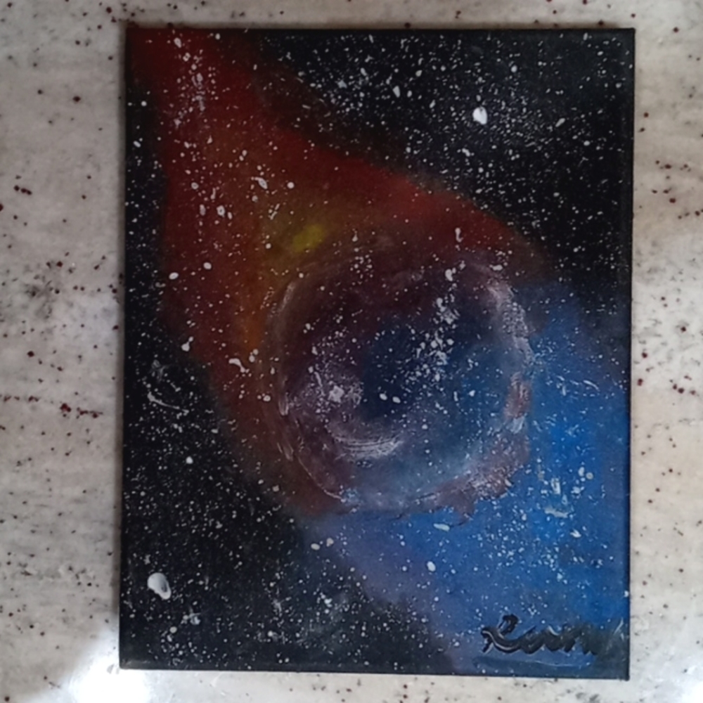 Space Painting by Ranya.